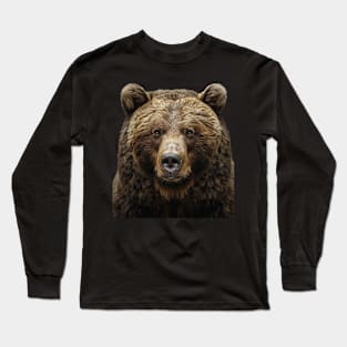 Grizzly Bear Majestic Mammals Long Sleeve T-Shirt